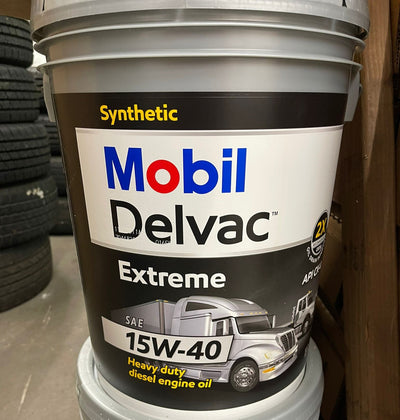 MOBIL DELVAC EXTREME 15W40 5GAL PAIL