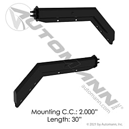 562.458 Mud Flap Hanger Kit Spring Loaded