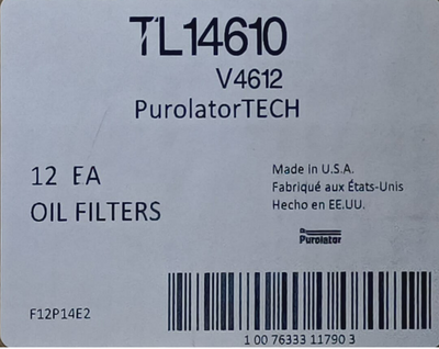 PUROLATOR OIL FILTER TL14610