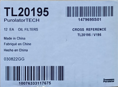 PUROLATOR OIL FILTER TL20195