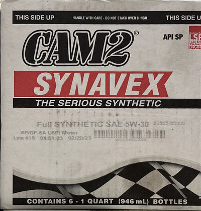 85306 CAM2 FULL SYNTHETIC 5W30 (6 QUARTS/1 CASE)
