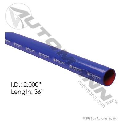 Coolant Silicone Stick Hose 4 PLY 2" ID x 36" OAL 1 UNIT