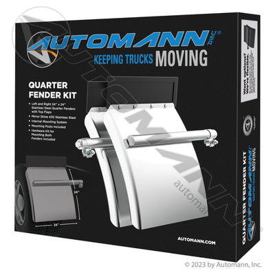 Quarter Fender Kit Stainless 1 UNIT