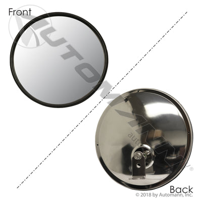 CONVEX MIRROR W/ BRACKET 8.5IN OFF/STUD