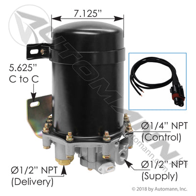 170.065225 AD9 TYPE AIR DRYER 12V