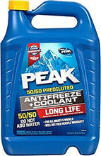 Load image into Gallery viewer, 00225 ANTIFREEZE PEAK 50/50 GREEN (6/1 GALLON)
