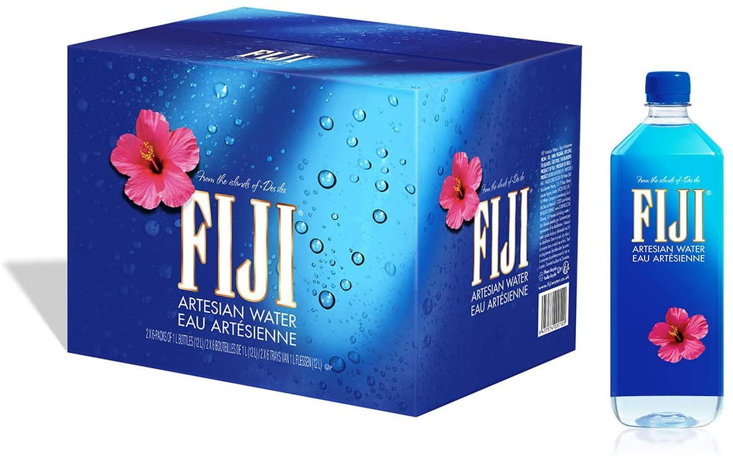 FIJI NATURAL ARTESIAN WATER 1 LTR (PACK OF 12)