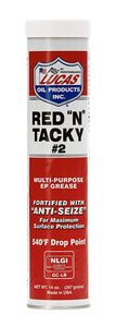 10005 LUCAS RED-N-TACKY CARTRIDGE 14OZ 12/1 CASE