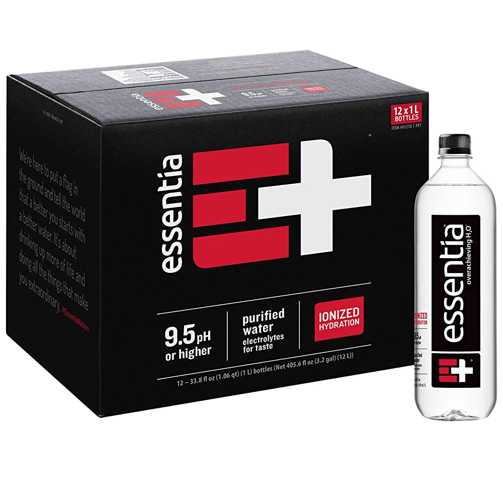 ESSENTIA WATER 1 LITER (PACK OF 12)