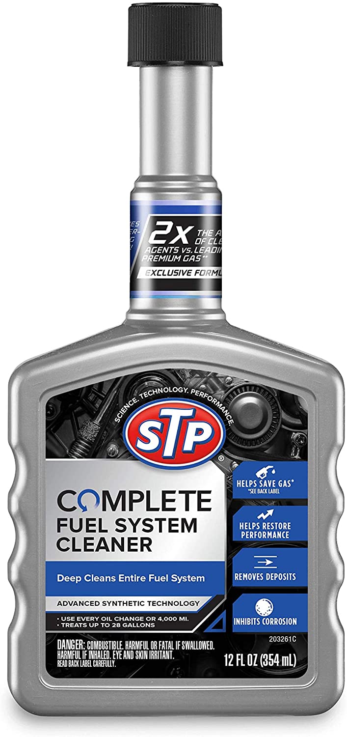 17039 STP COMPLETE FUEL SYSTEM CLEANER 6/12 Oz.