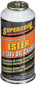 134A Supercool Ester Oil Charge 16600 A/c 3 Oz