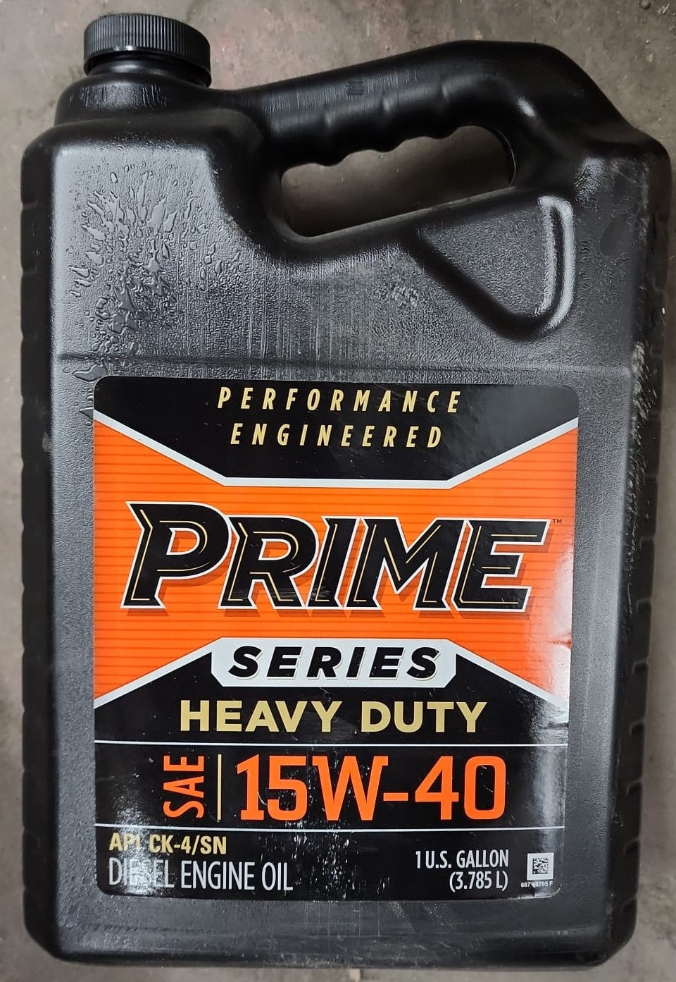 37463 PRIME SERIES 15W40 HEAVY DUTY (3/1 GALLON)