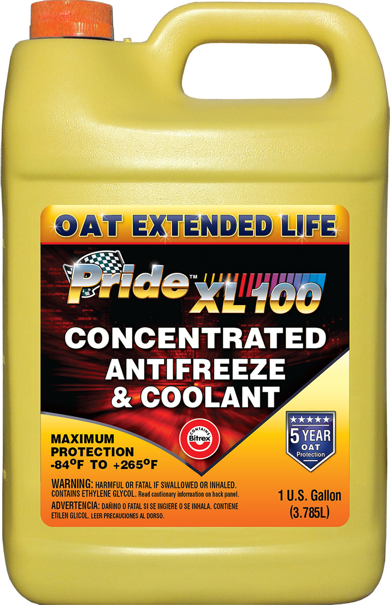 11421 ANTIFREEZE PRIDE DEXCOOL 100% EXTENDED LIFE - 84° (6/1 GALLON)